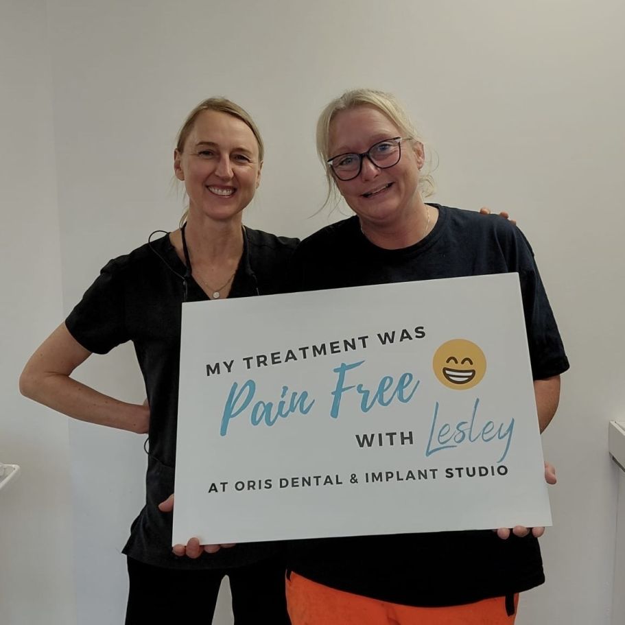 Oris Dental & Implant Studio Oris Dental & Implant Studio in Dundee Lesley Pain Free Board
